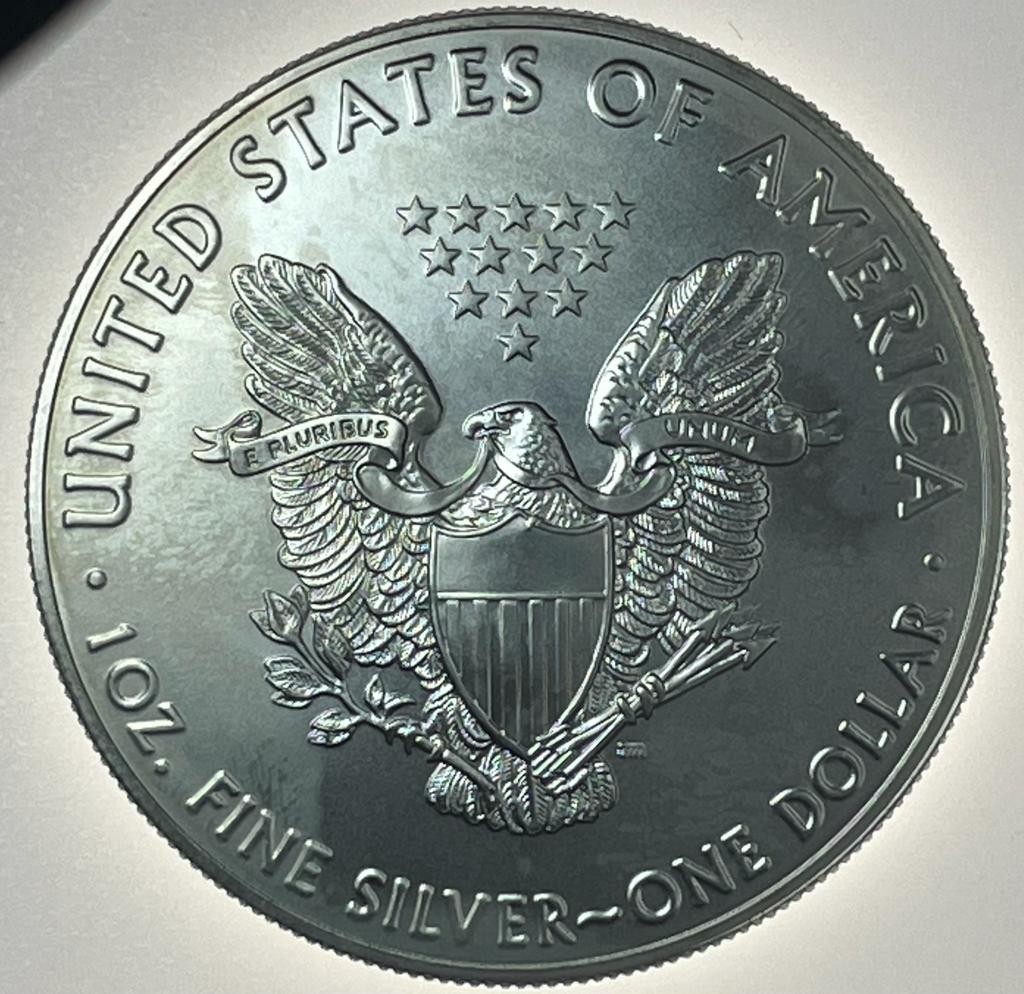 2021年「イーグル•ウォーキングリバティ」純銀1オンス銀貨 アメリカイーグルウォーキング リバティ 銀貨2021年1枚#16