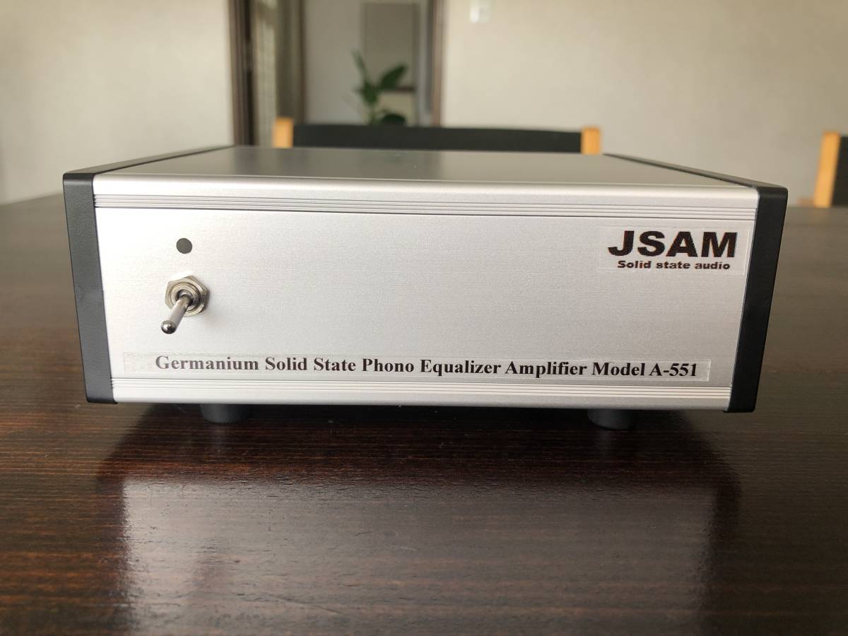 *ヤフオク* ゲルマニウムトランジスタ使用　ＭＭカートリッジ用 フォノイコライザーアンプ　 ゲルマニウムトランジスタ使用 ＭＭカートリッジ用 ＭＭ オーディオ機器 フォノイコライザーアンプ「Limited Edition」