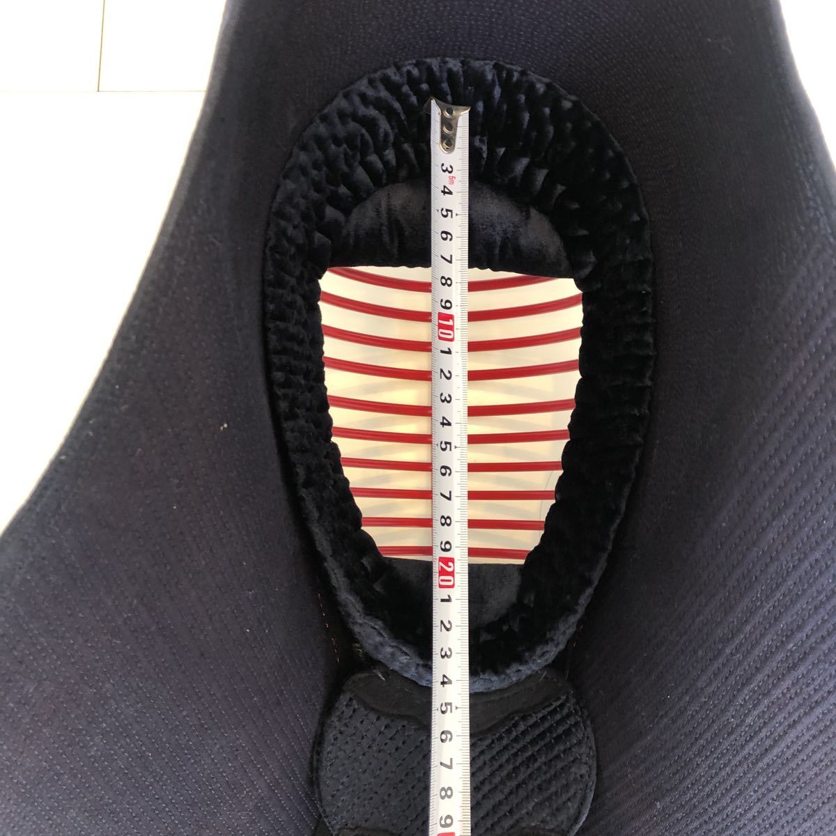 剣道　面　未使用品　3㎜ミシン刺し　サイズ69 _3