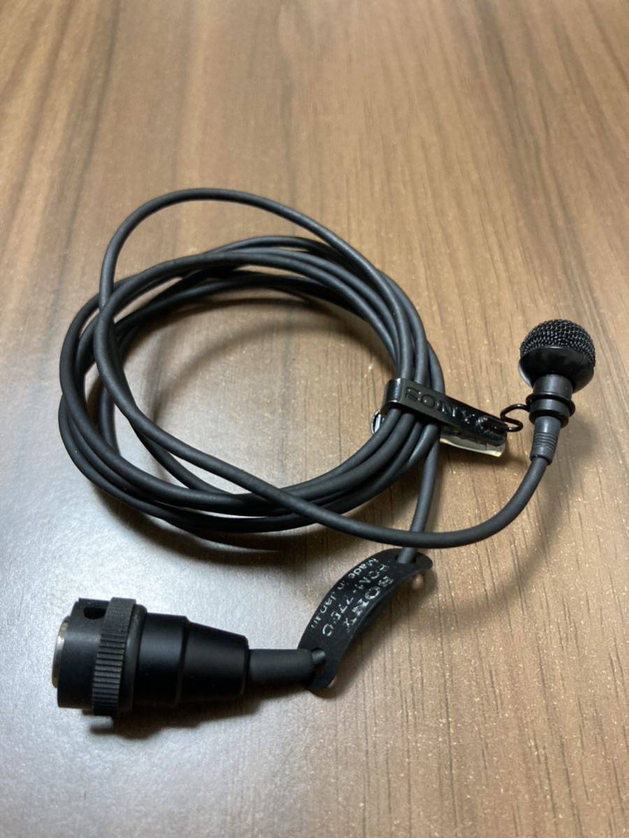 SONY ワイヤレスマイク ピンマイクECM-77BC 中古品2
