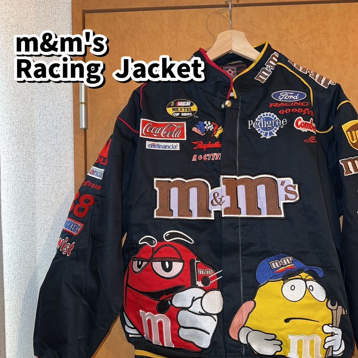 m&m's エムアンドエムズ Racing jacket レーシングジャケット