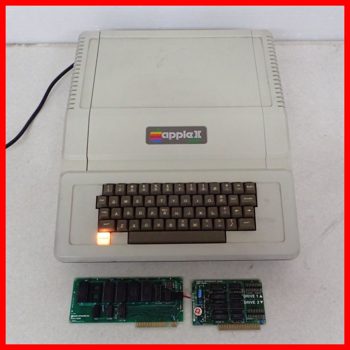 ◇Apple ホームコンピュータ Apple II Plus A2S1016 アップル ジャンク 