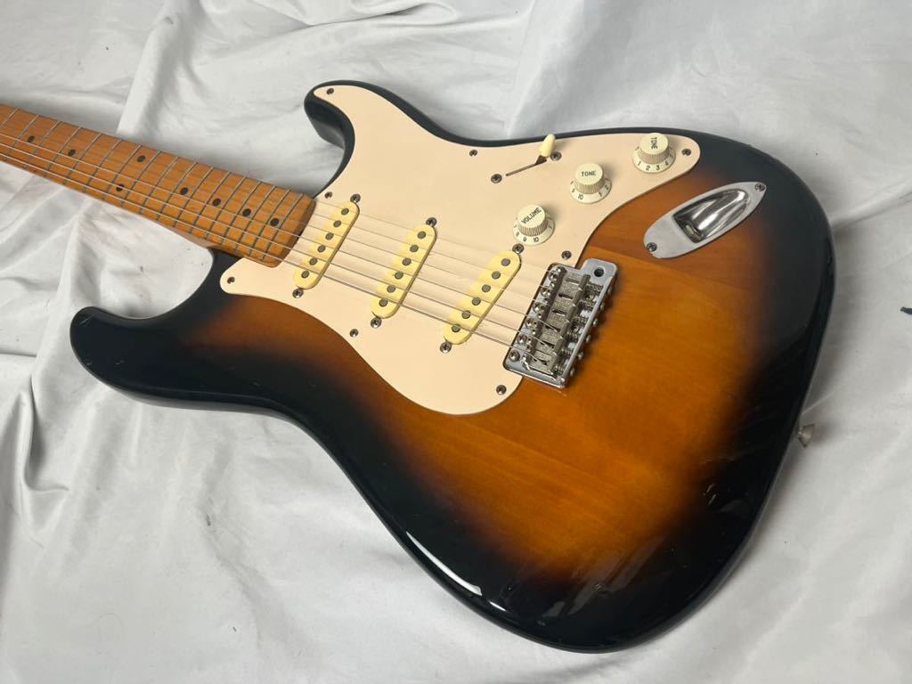 ストラトキャスター タバコ サンバースト Fender Japan ストラトキャスター タバコサンバースト ジャンク Made