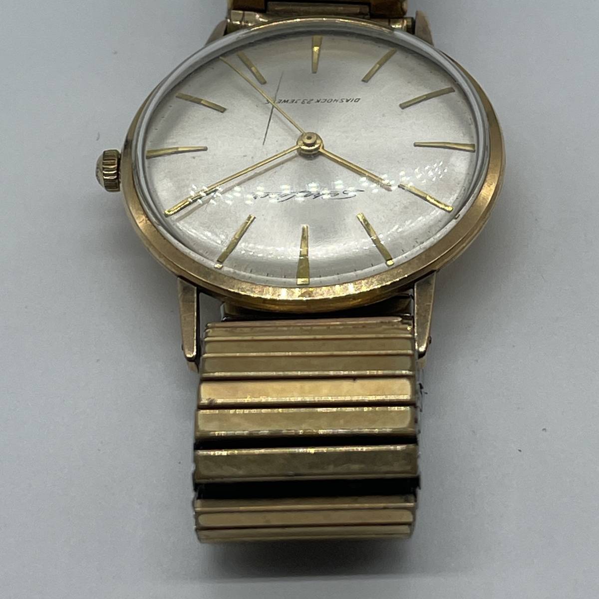 1円スタート】 【ジャンク】 SEIKO LINER J14069 23石 手巻き 腕時計 