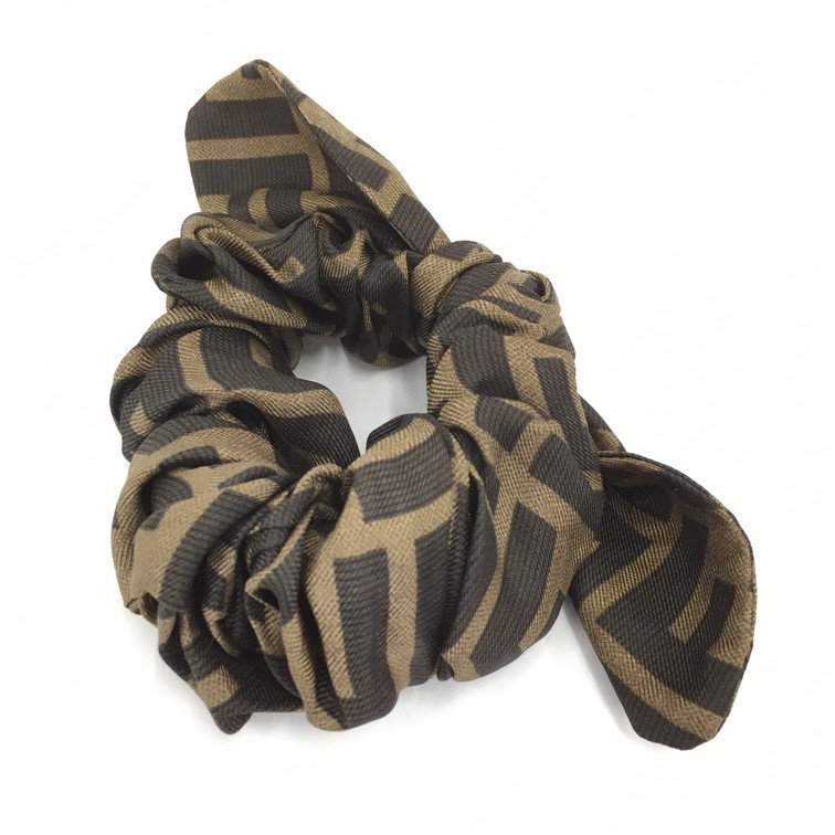 FENDI フェンディ ズッカ柄 シュシュ ヘアアクセサリー FENDI