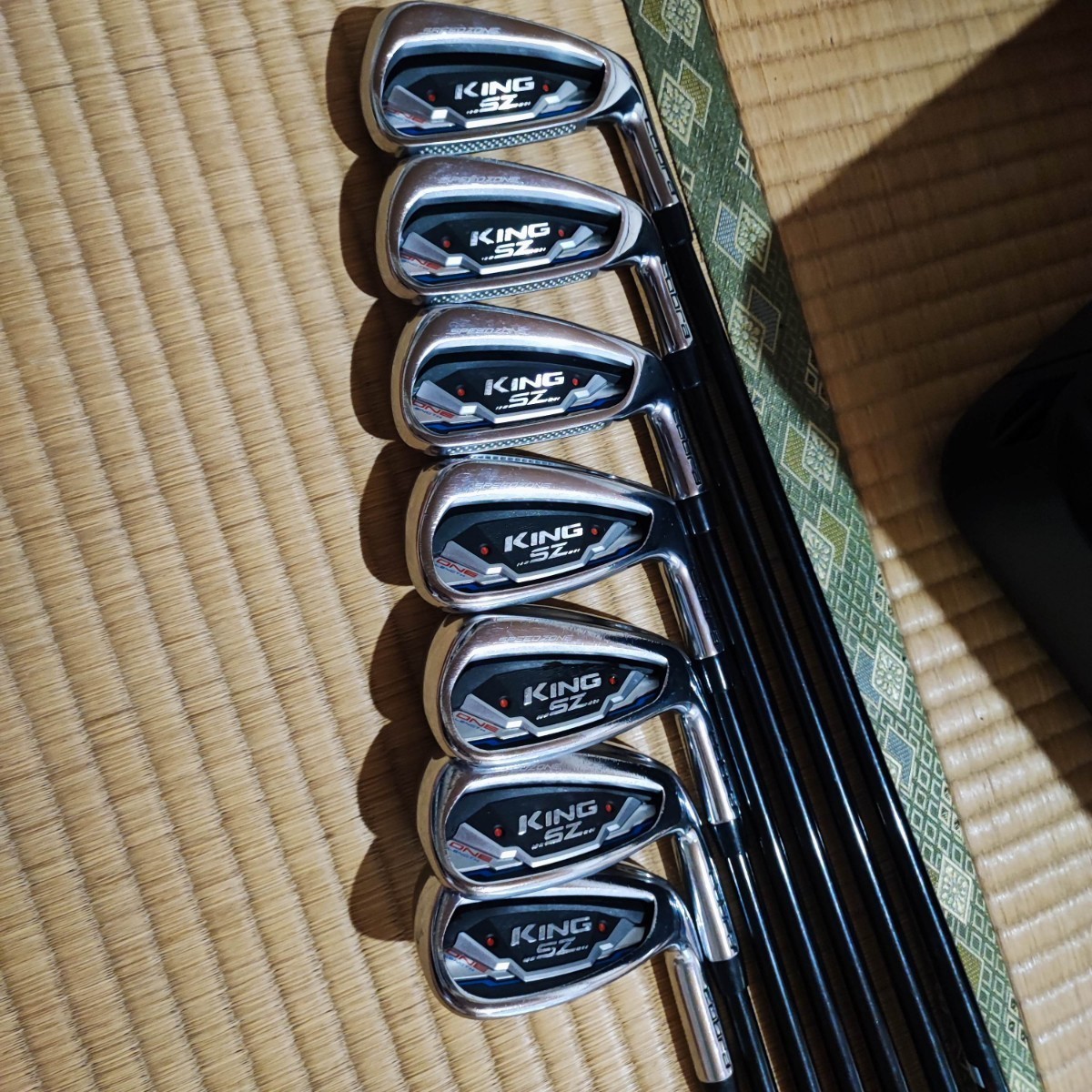 コブラ スピードゾーンアイアン ワンレングス 5〜G 7本セット 