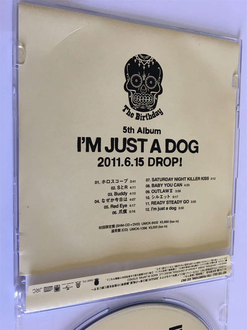 豊富な，人気セール 【非売品】稀少品 The Birthday I'M JUST A DOG [CD+