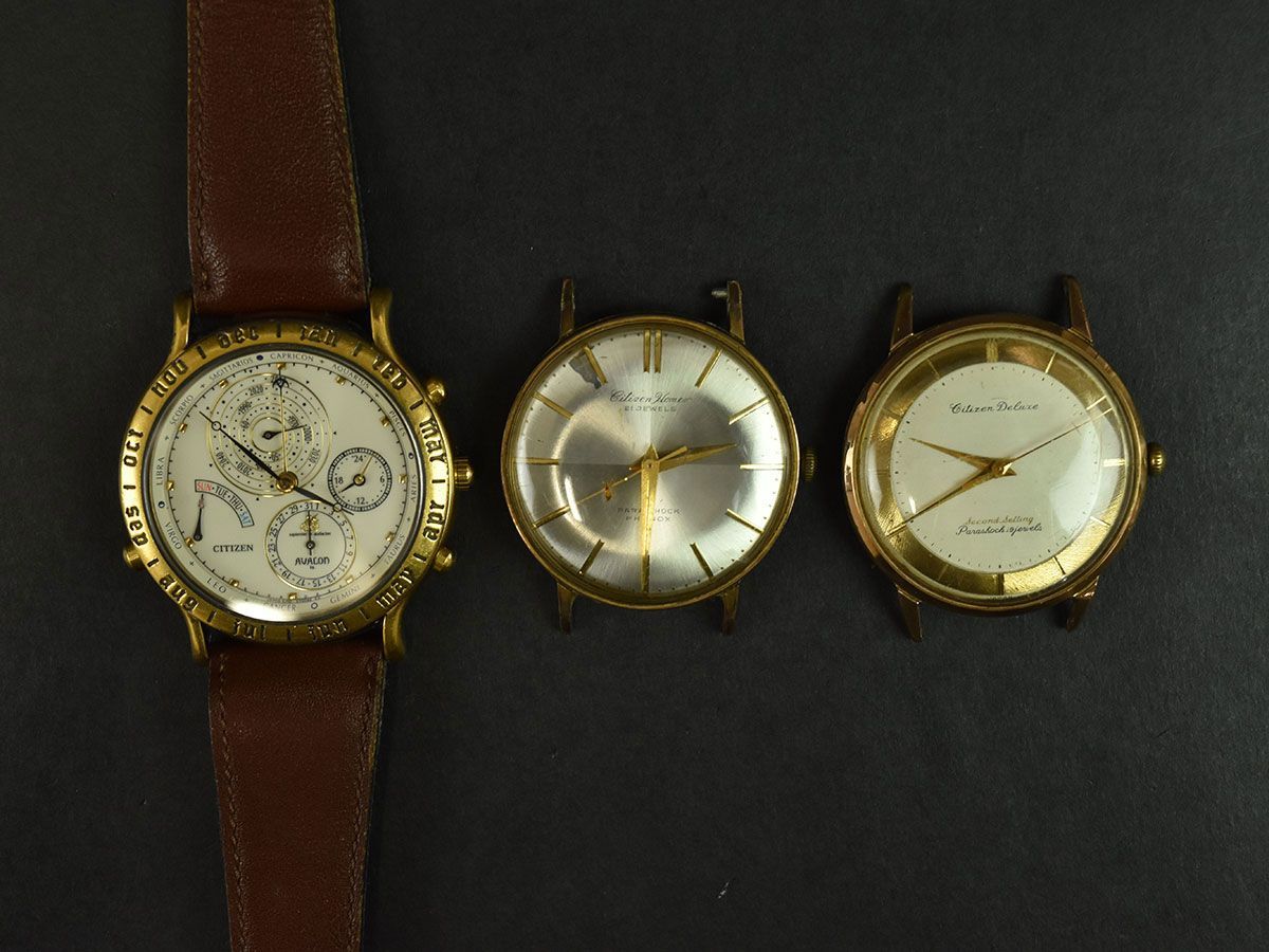 151143♪ 動作未確認 CITIZEN シチズン ジャンク 時計 9点まとめ