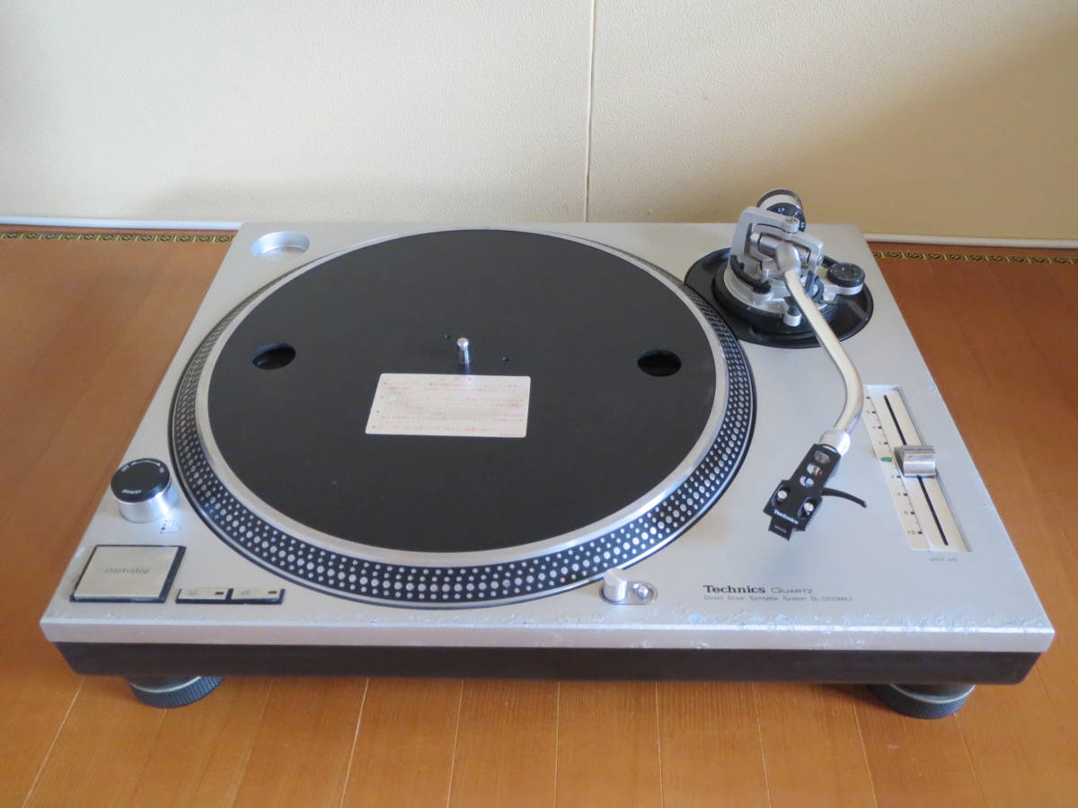 610 technics SL-1200mk2 ターンテーブル 610 Technics テクニクス ターンテーブル SL-1200MK2 レコード①