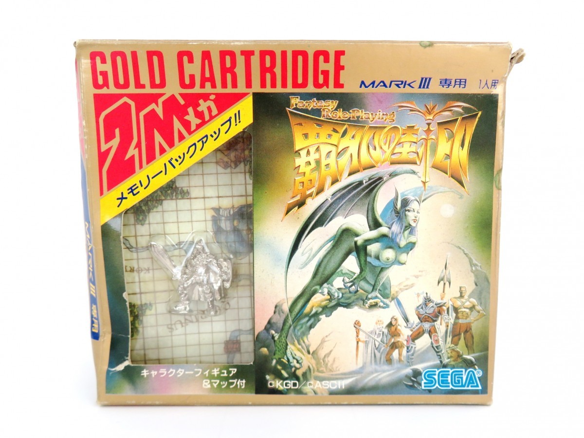 SEGA セガ 覇邪の封印 MARK III マークIII ソフト GOLD CARTRIDGE