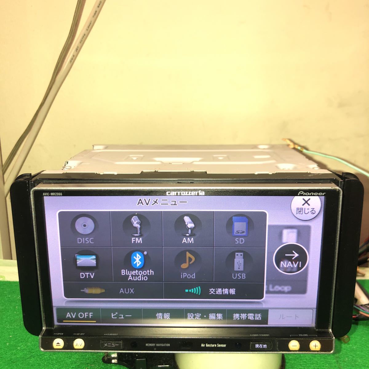 ☆保証付動作☆ carrozzeria カロッツェリア メモリーナビ AVIC