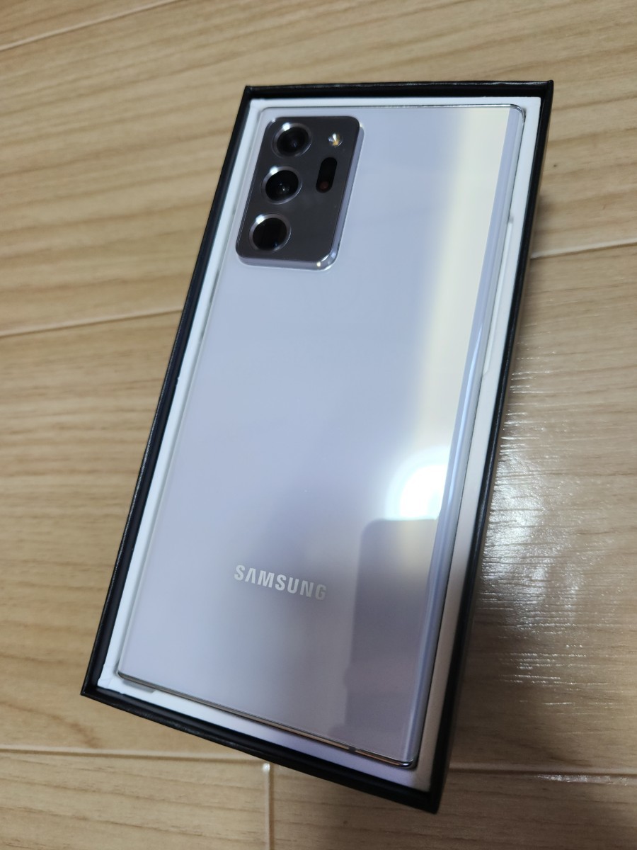 美品】Galaxy note20 ultra 256GB 12GB 香港版 SM-N9860 ミスティック  