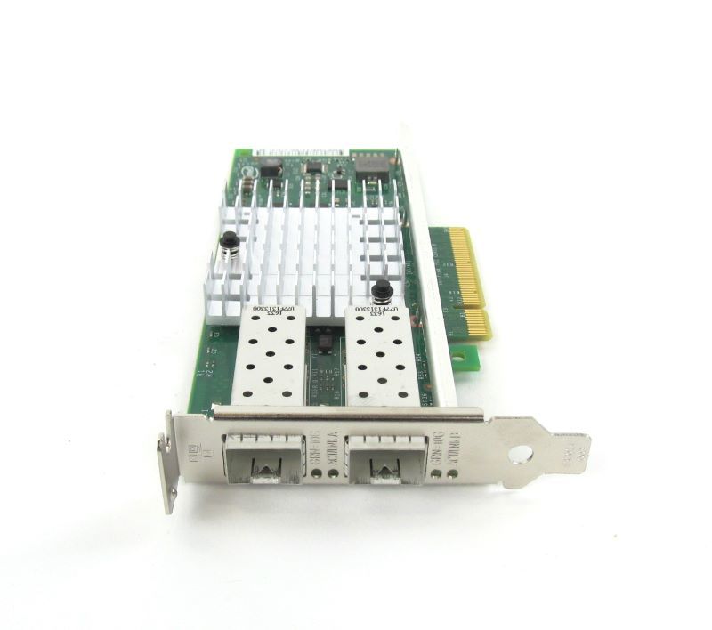 【実機取り外しR620】Dell 0942V6 Intel X520 Dual Port 10Gb DA/SFP+ PCI-E Card【動作確認済】