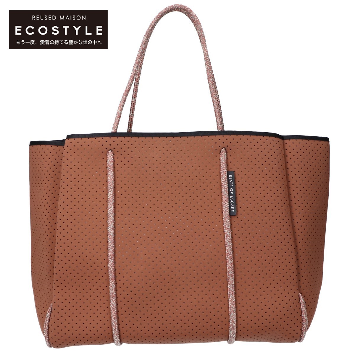 OF STATE ESCAPE トートバッグ ステートオブエスケープ 美品 of 撥水 