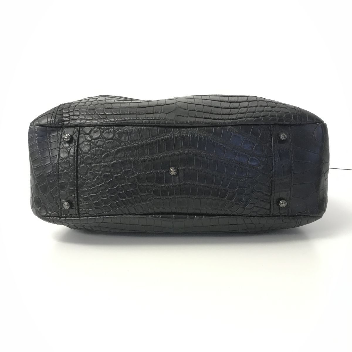 GENUINE CROCODILE HIGH QUALITY クロコダイル ハンドバッグ