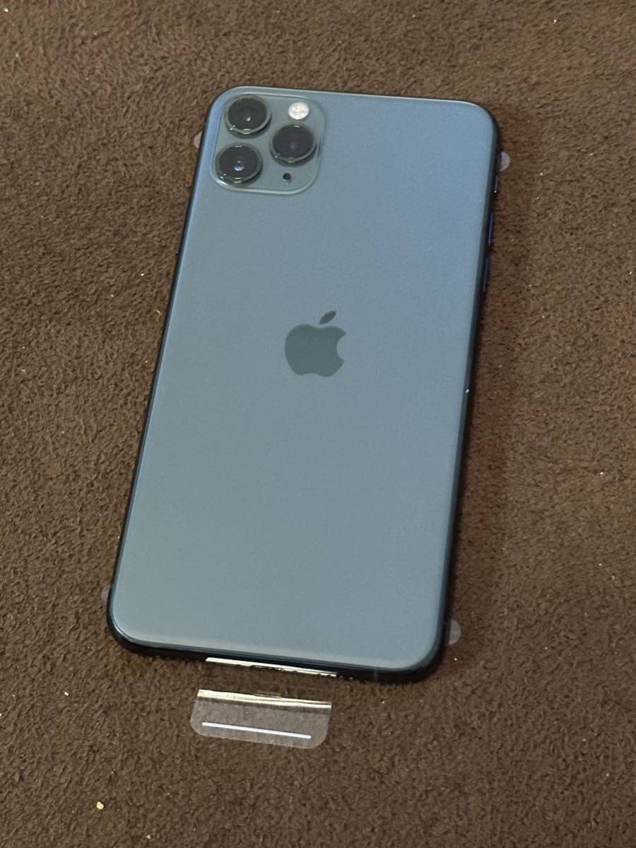 iPhone11 Pro Max 256GB Midnight Green A2218 MWHM2J/A ディスプレイ新品