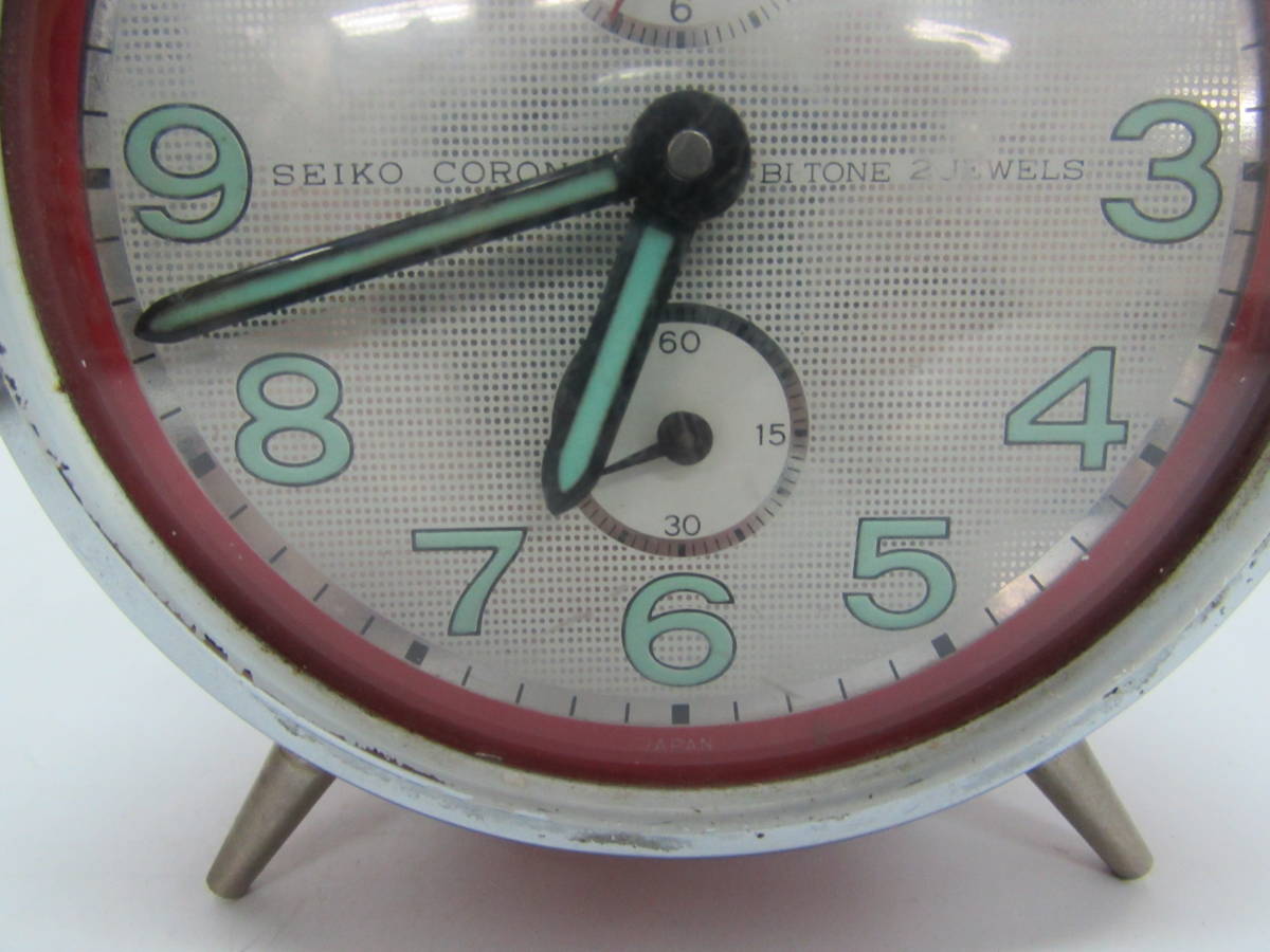 昭和レトロ セイコー SEIKO CORONA BI-TONE 2 JEWELS ゼンマイ時計 