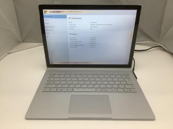 ジャンク!Microsoft Surface Book○Core i7 6600U 2.6G 16G 512G SSD