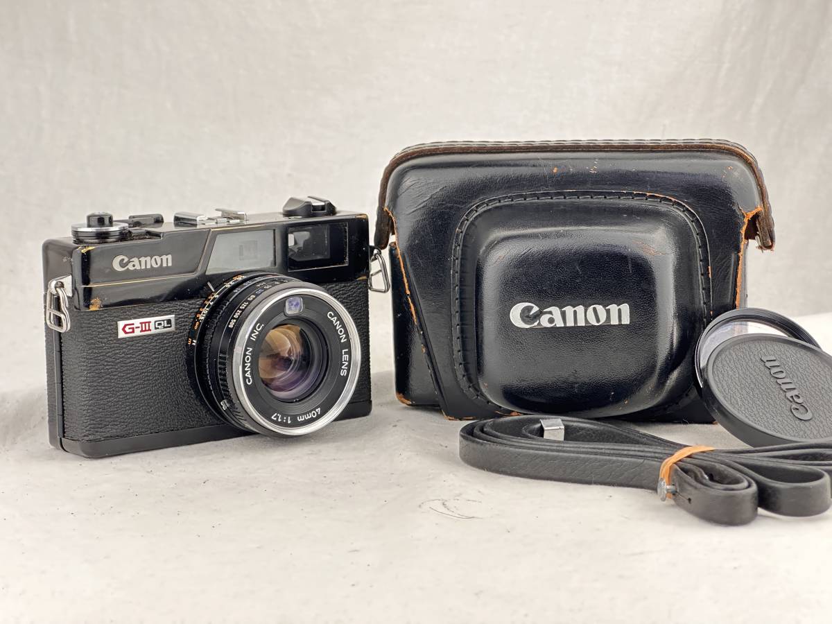CANON キヤノン Canonet QL17 GIII 40mm f1.7 ブラック レンジ