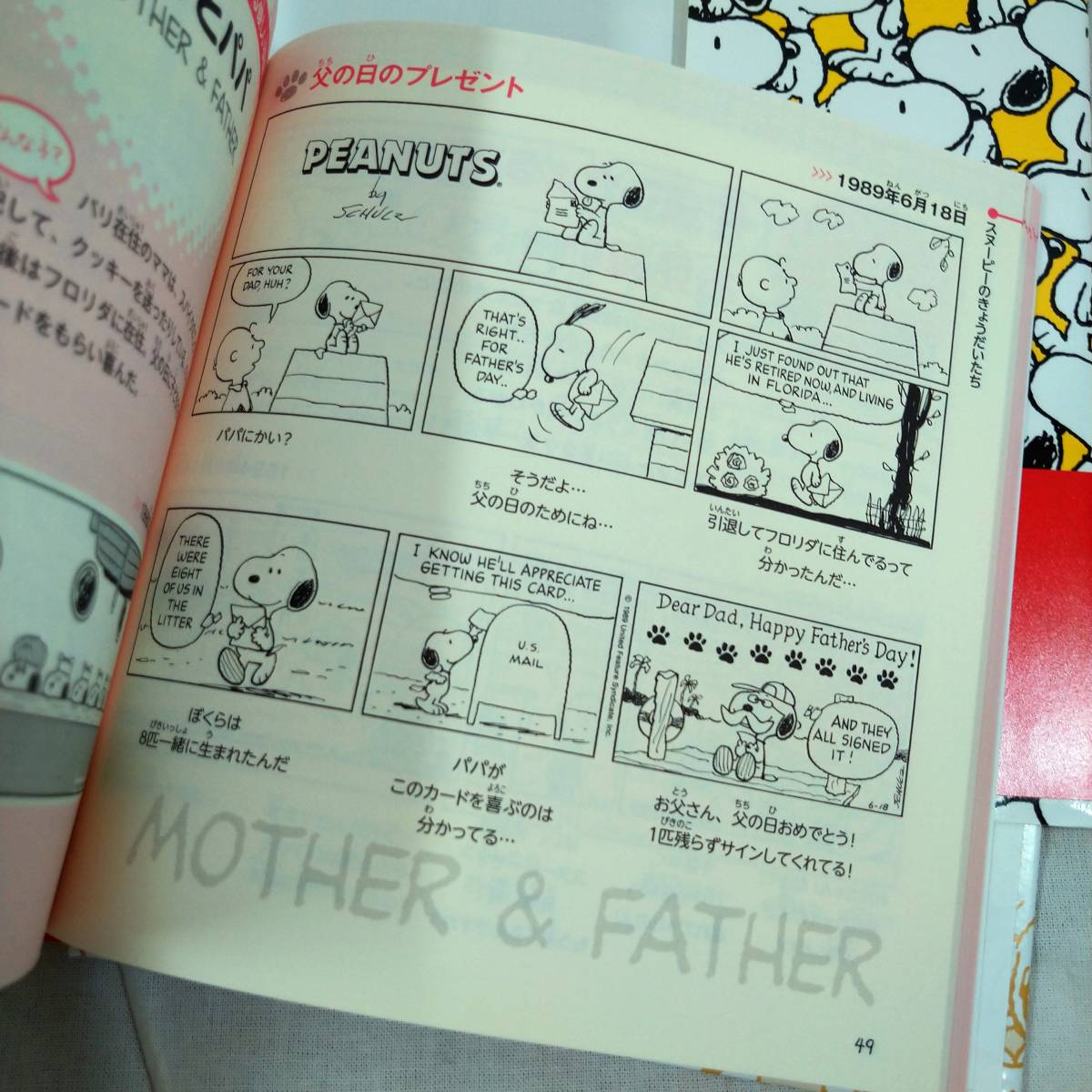 【希少】PEANUTS キャラクター大図鑑 スヌーピーとゆかいな仲間たち 翻訳：谷川俊太郎 初版【書籍 貴重 レア SNOOPY ピーナッツ 資料集】_8