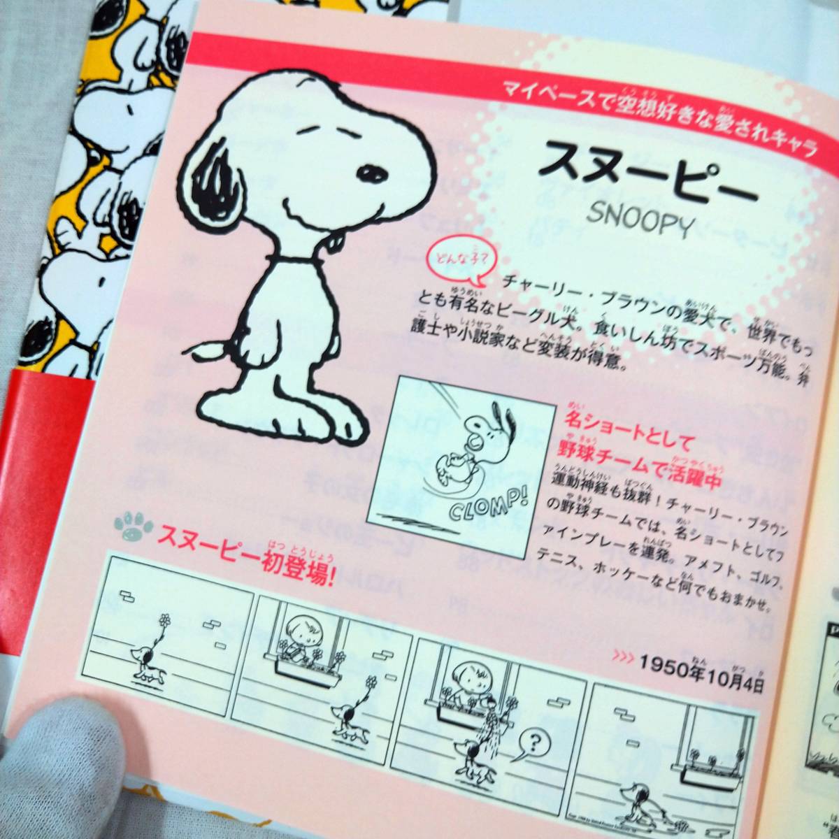【希少】PEANUTS キャラクター大図鑑 スヌーピーとゆかいな仲間たち 翻訳：谷川俊太郎 初版【書籍 貴重 レア SNOOPY ピーナッツ 資料集】_9