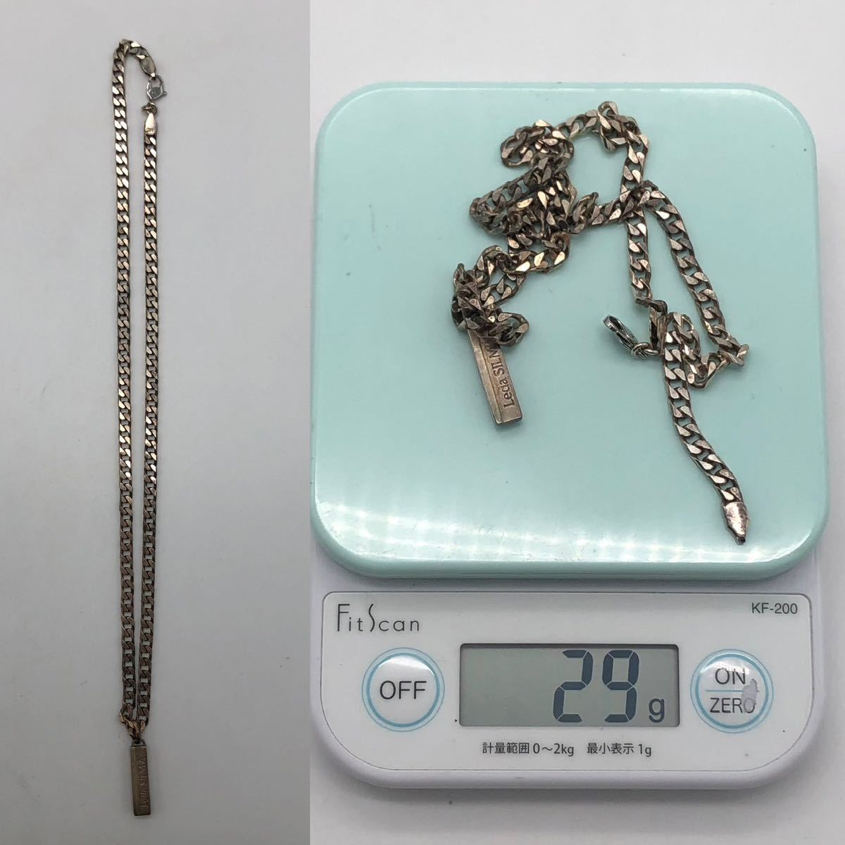 Leda SILMA レダシルマ ネックレス 0.85 5Pダイヤモンド She ロゴ 