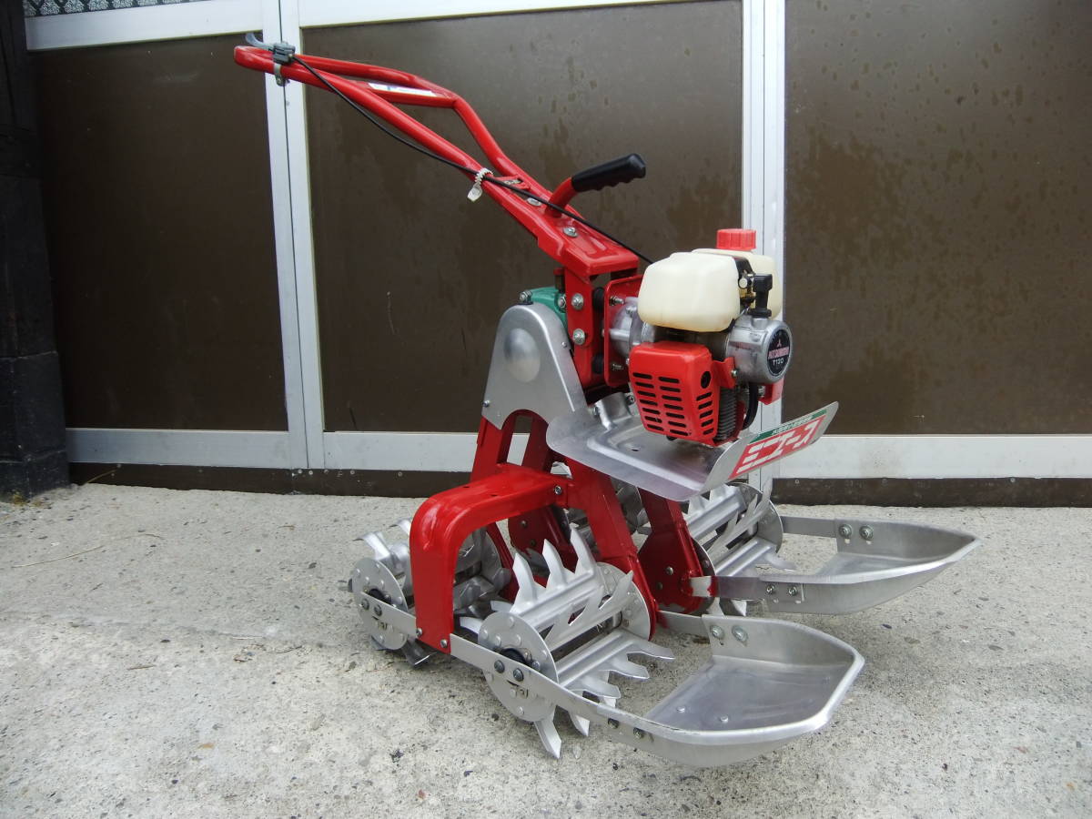 ウデキンミニエース TG-E型 水田除草機 軽量ミニ 除草機 使用回数の