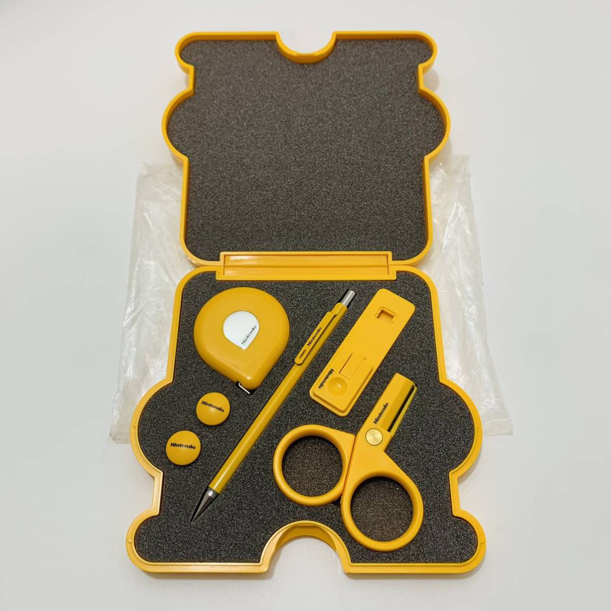 非売品・超希少　任天堂ディスくん　文房具セット② 3Dホットラリー上位入賞 ファミコン ディスクシステムのゲーム 3Dホットラリー景品 プリティ