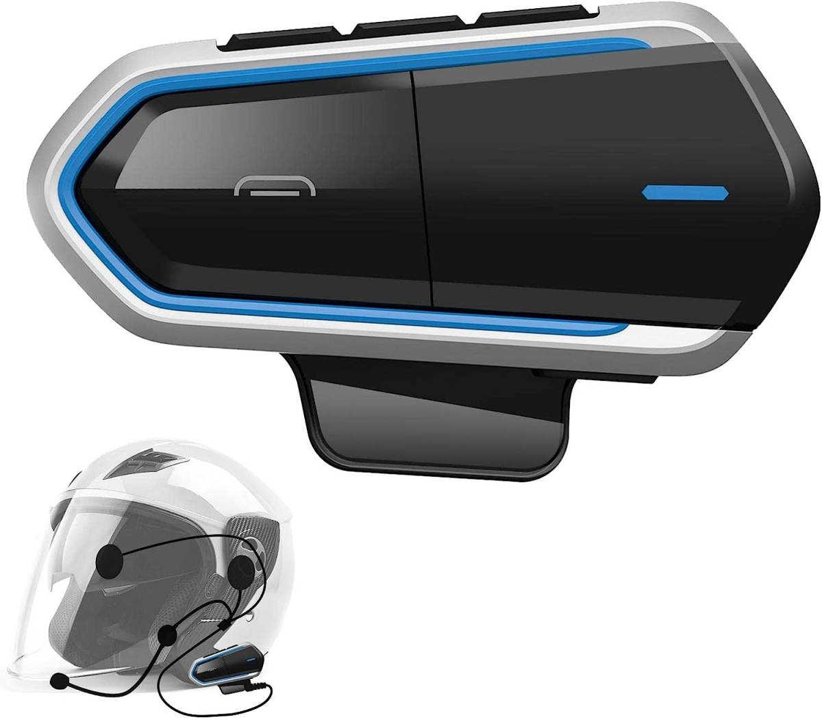 バイク用イヤホン ヘルメット ヘッドセット スピーカー マイクオートバイ インカム 無線機 Bluetooth TYPE-C 薄型