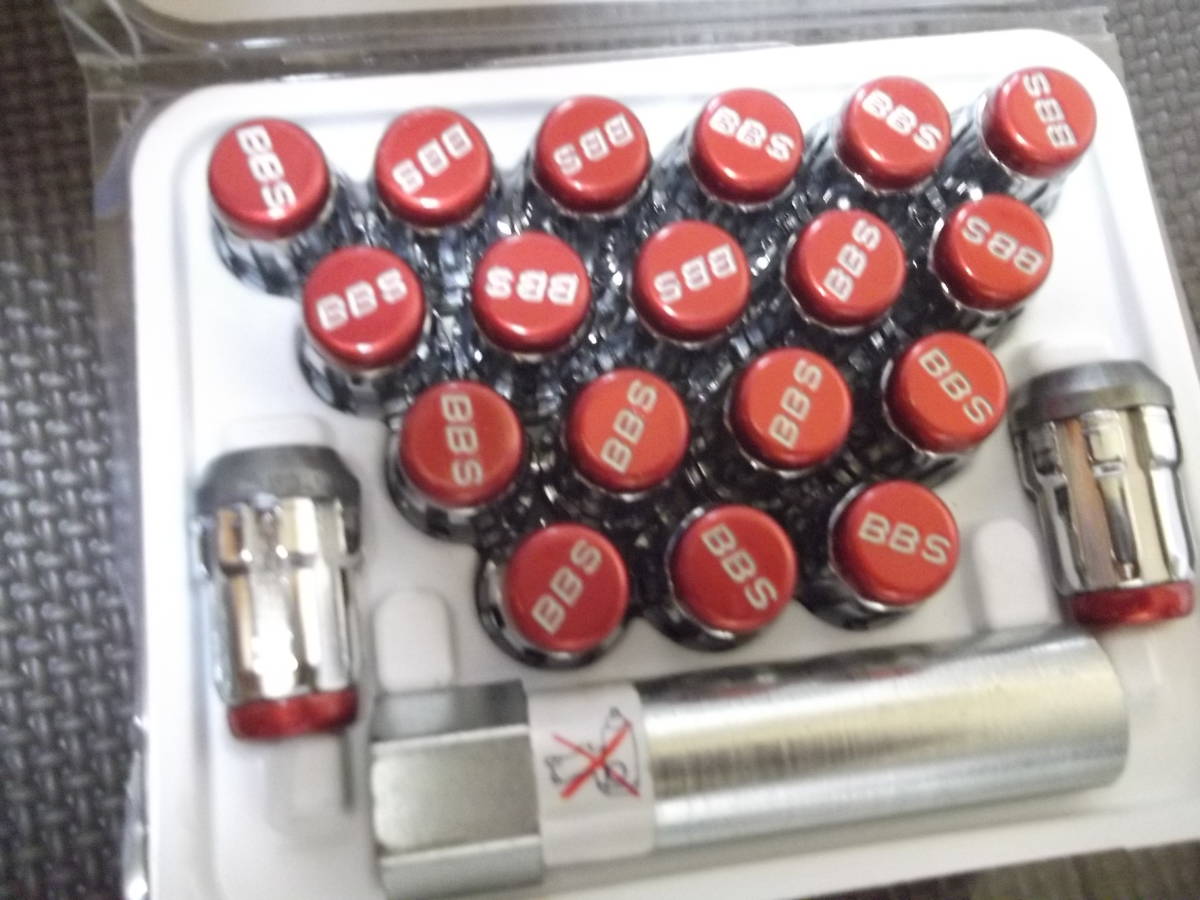 中古BBS Racing Lug Nut Kit ラグナットM12xP1.5アメリカ・マック