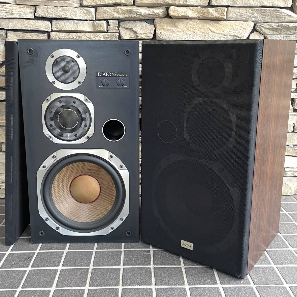 DIATONE DS-501 スピーカー ペア オーディオ機器