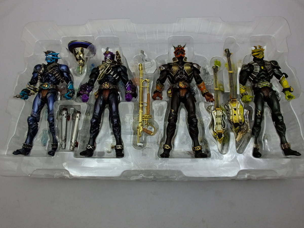 30_TT 224)[ジャンク] S.I.C 仮面ライダー響鬼 関東十一鬼 などセット 