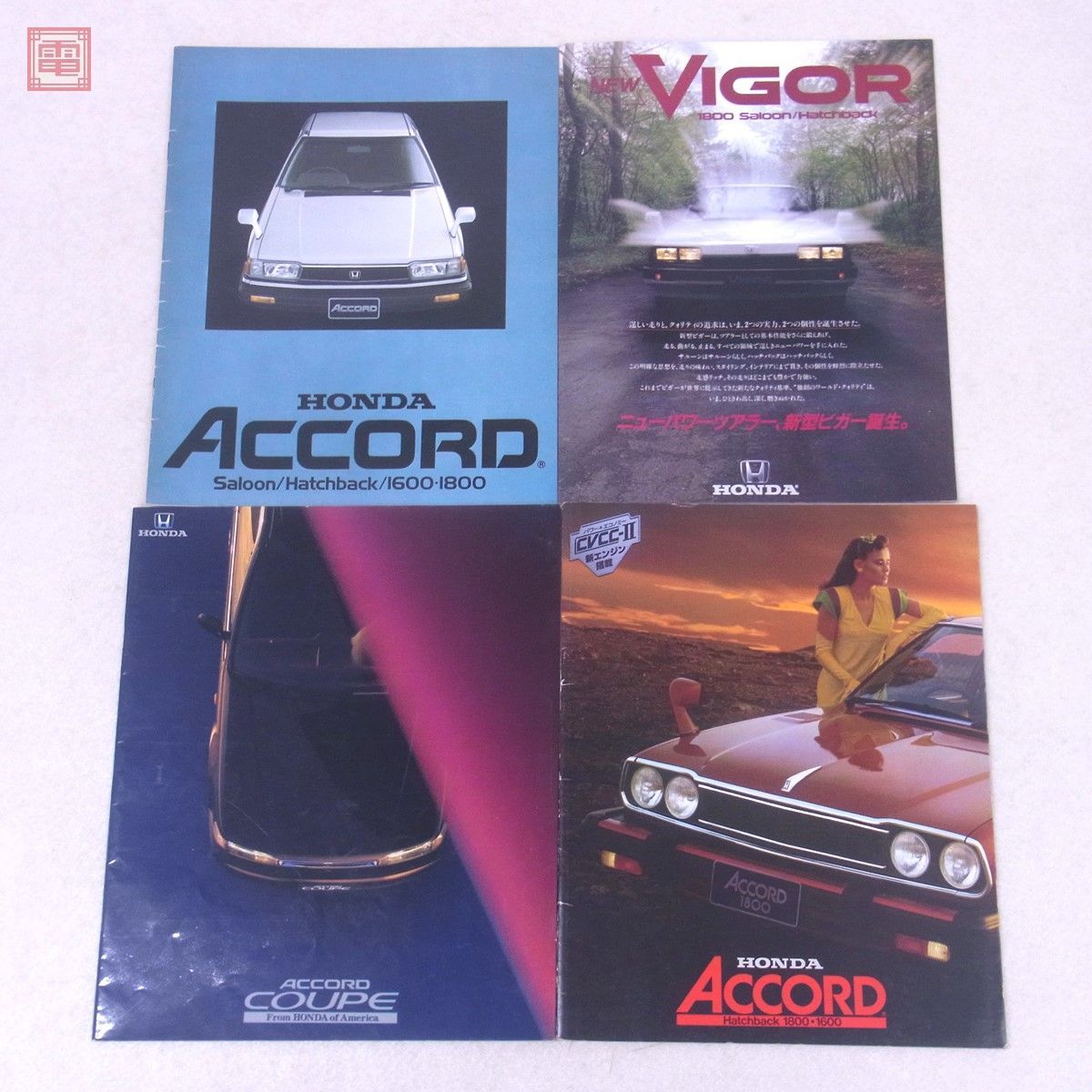 カタログ ホンダ アコード クーペ/1600/1800/ユーロR/アクセサリー 