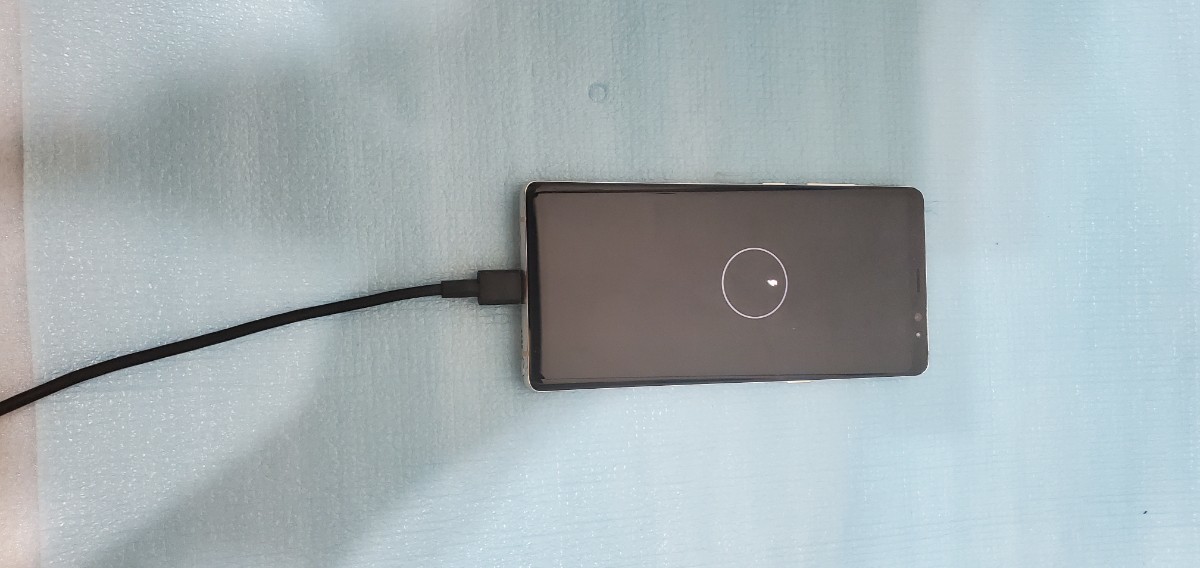 スマホ docomo android Samsung galaxy note 8 ジャンク　充電不可