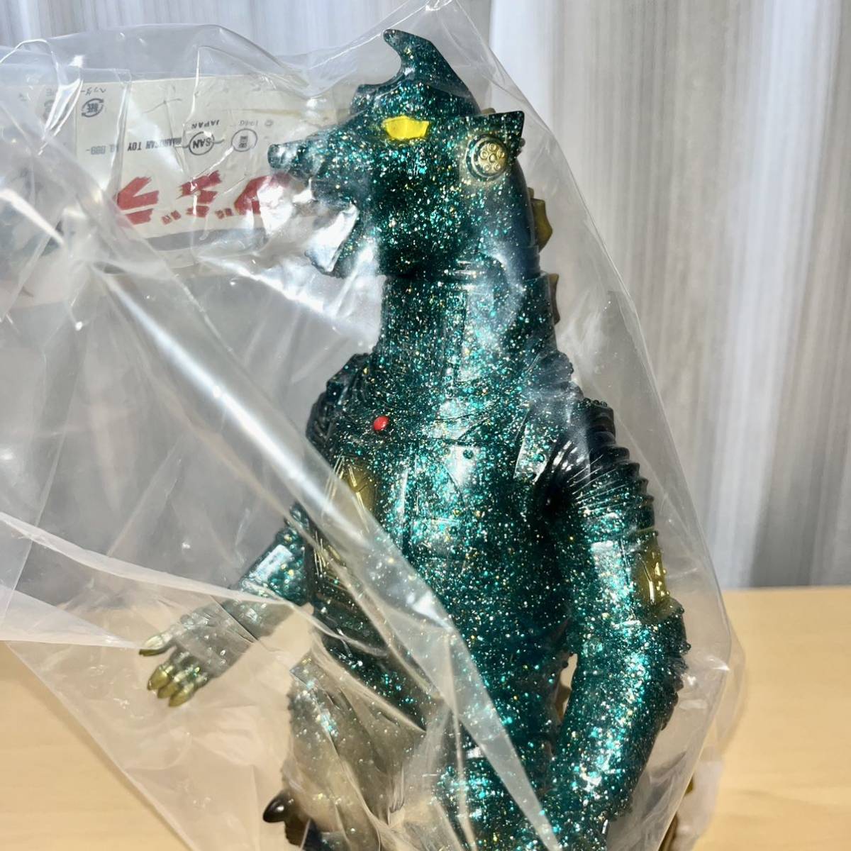 イエロー目 メカゴジラ 350 グリーン ギガ ラメ Green Glitter
