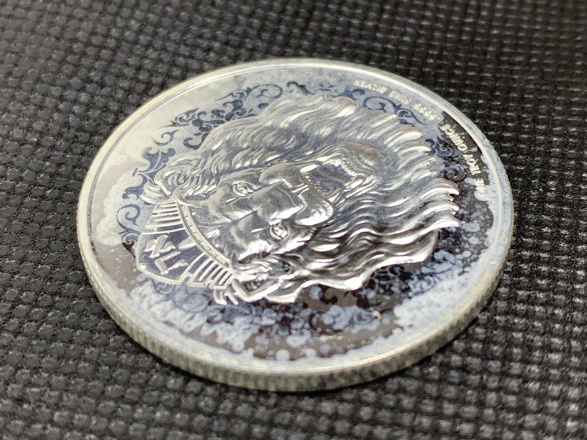 31.1 グラム 2021年 (新品) ニウエ「とどろく・ユダのライオン」純銀 1