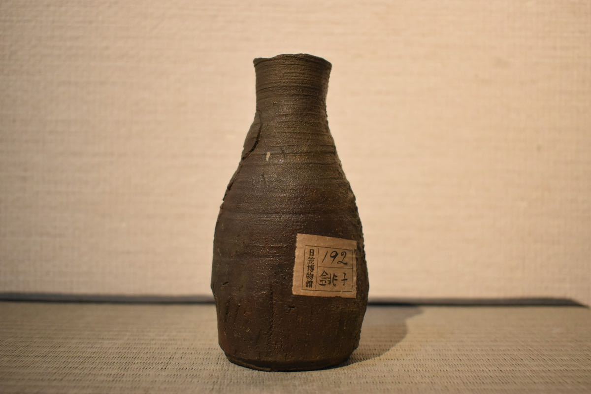 小壺　備前焼　14 GE】M132【コレクター所蔵品】時代 備前小壺 /日本美術 備前焼 古陶 古