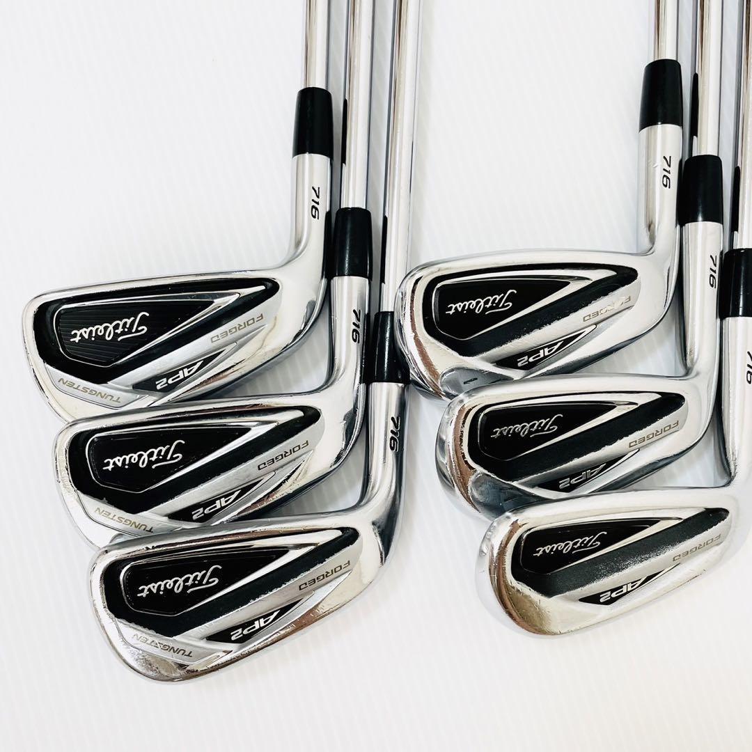 良品レフティ titelist AP2 716 forged メンズゴルフ アイアンセット