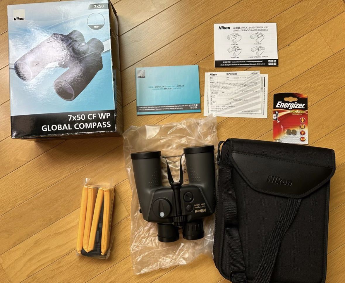 未使用】Nikon 双眼鏡 7X50CF WP GLOBAL COMPASS(ニコン)｜売買された  