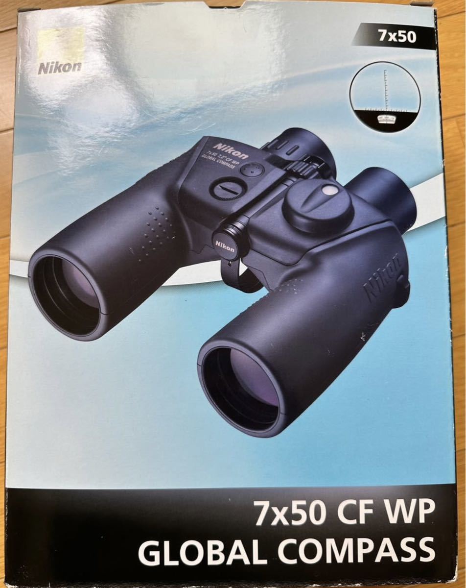 未使用】Nikon 双眼鏡 7X50CF WP GLOBAL COMPASS(ニコン)｜売買された  