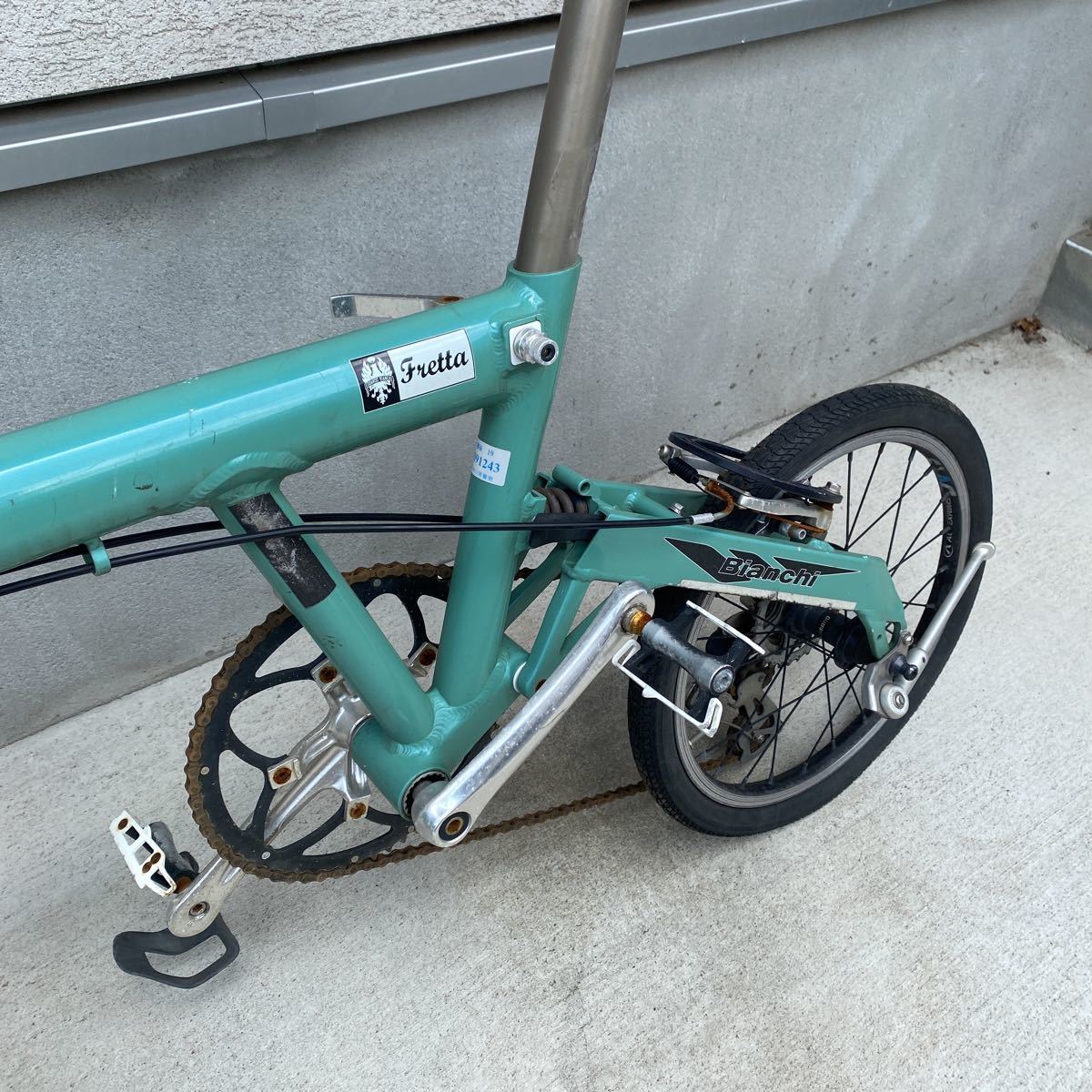 ビアンキ FRETTA R&M BD-1 OEM 折り畳み自転車 ミニベロ 18インチ 中古 