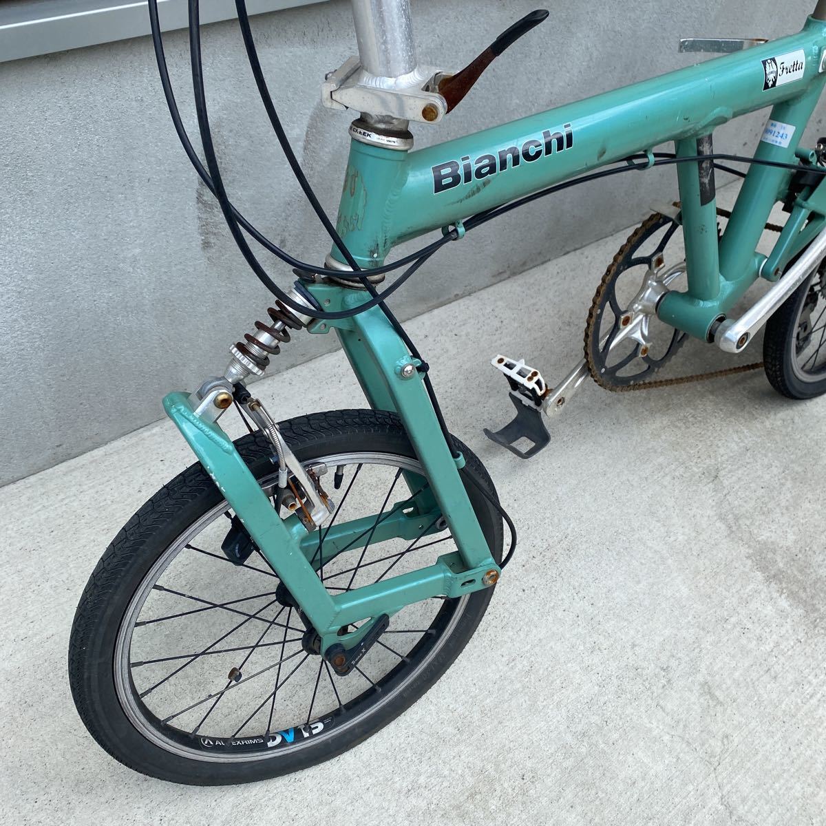 ビアンキ FRETTA R&M BD-1 OEM 折り畳み自転車 ミニベロ 18インチ 中古 