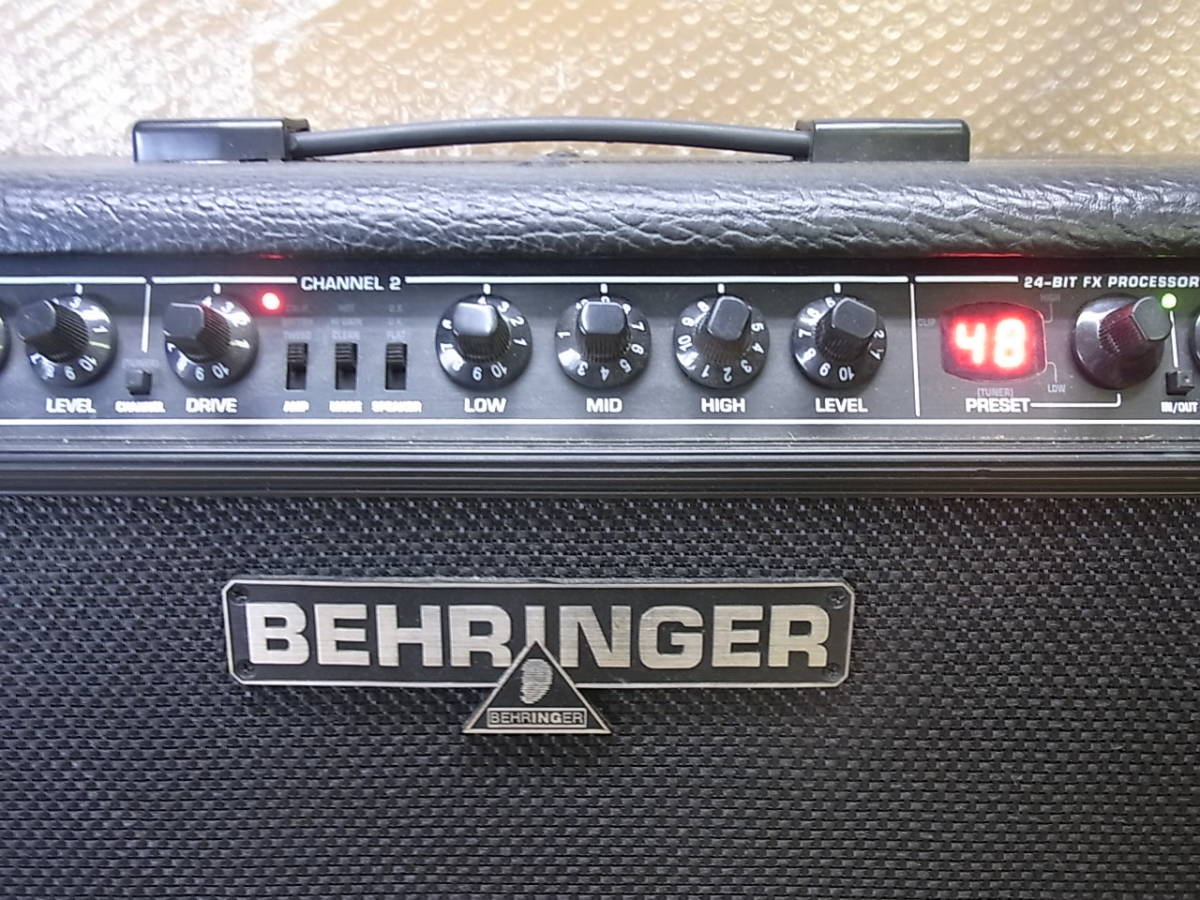 ギターアンプ Behringer ベリンガー V-Tone GMX212 60W フットSW付き