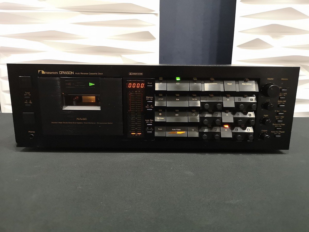 Nakamichi DRAGON カセットテープデッキ（リモコン⁄マニュアル