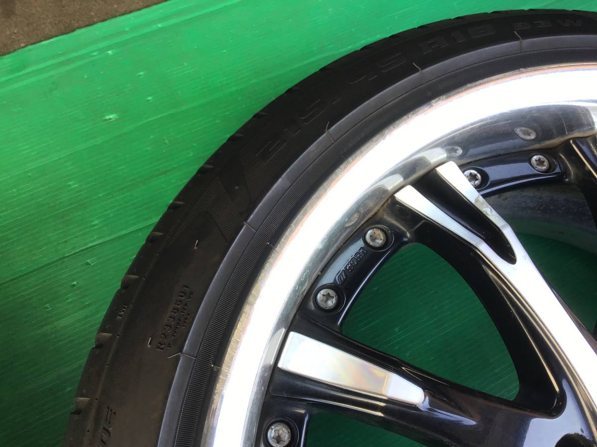 215/45R18 Work シュバート SC4 アルミホイール 4本セット 18インチ 