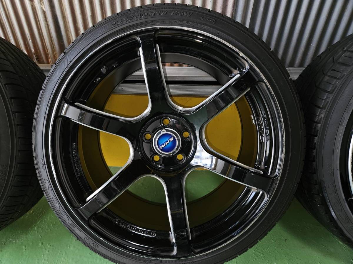 RAYS ホイール gram LIGHTS 57C6 18インチ 9.5J＋40 5H PCD100 86 BRZ 