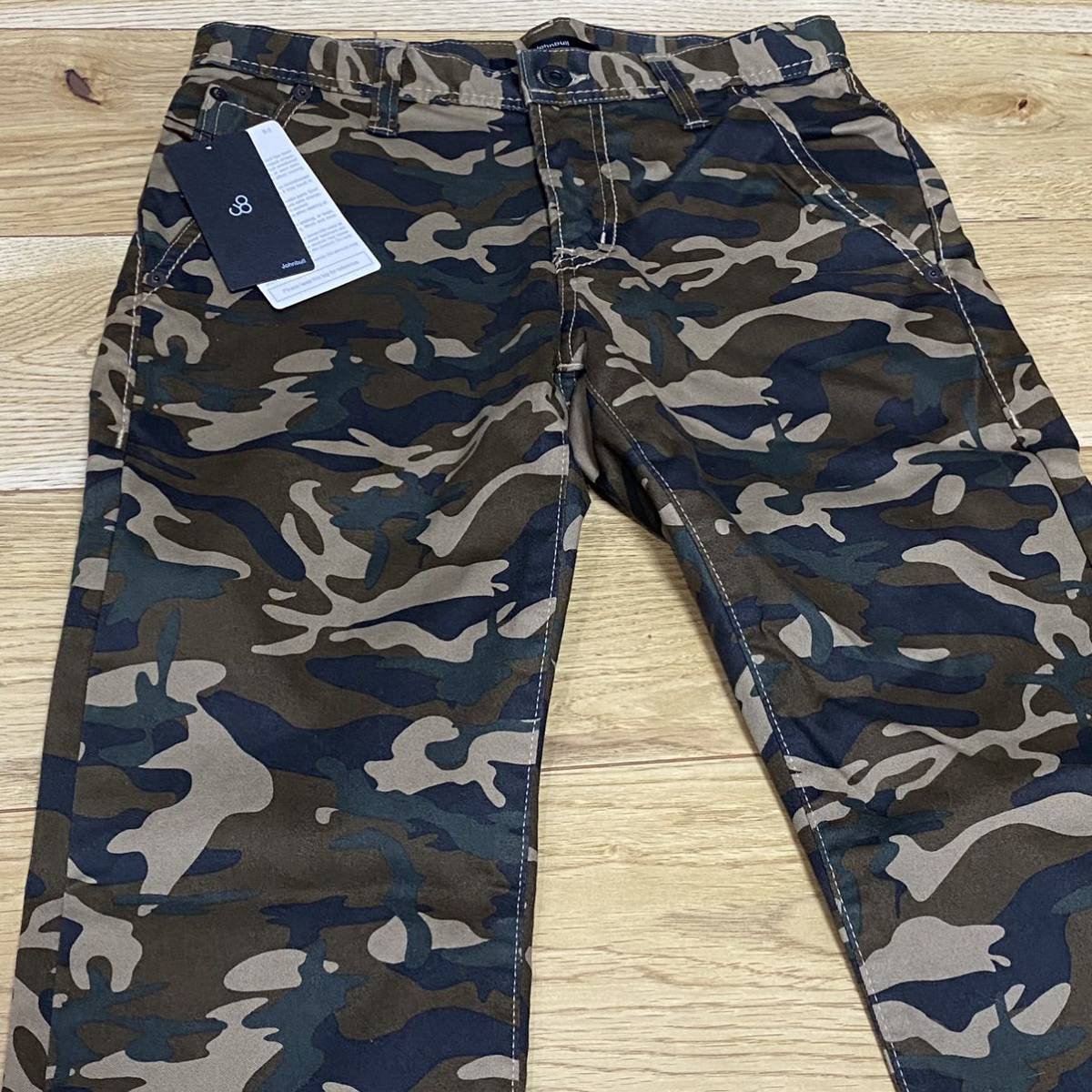 未使用 JOHNBULL ジョンブル スキニー パンツ 迷彩 カモフラ送料込