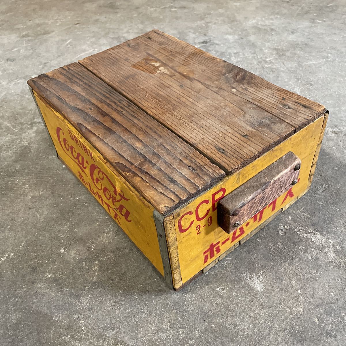 A-26】木箱 昭和レトロ コカ・コーラ 木製 レトロ コカコーラ