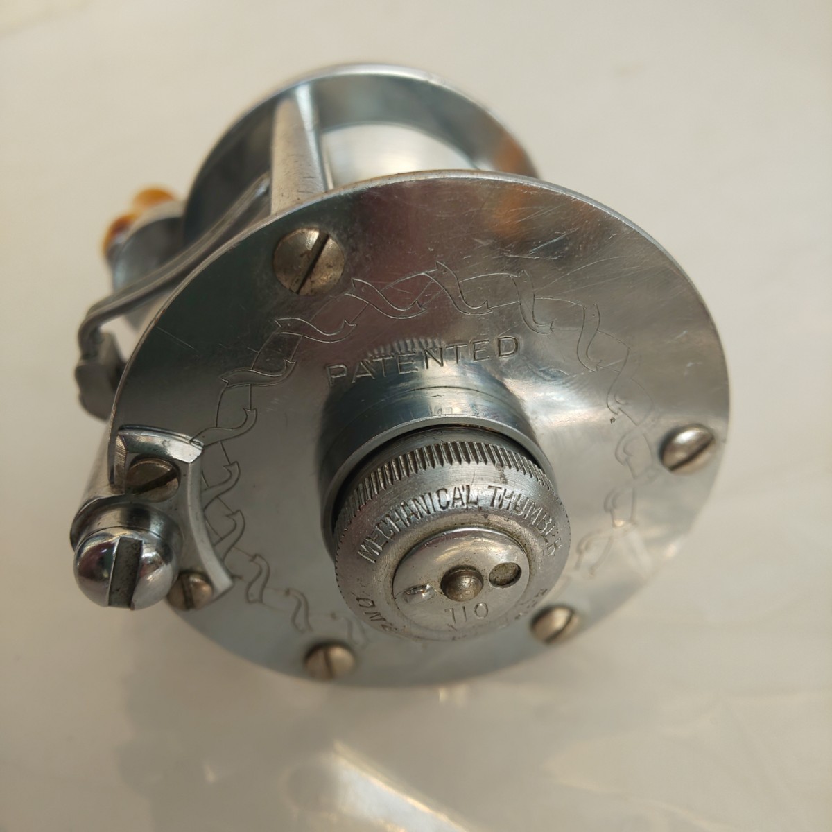 Moulinet De Pêche Vintage Pflueger Skilkast No. 1953 – USA – Argent