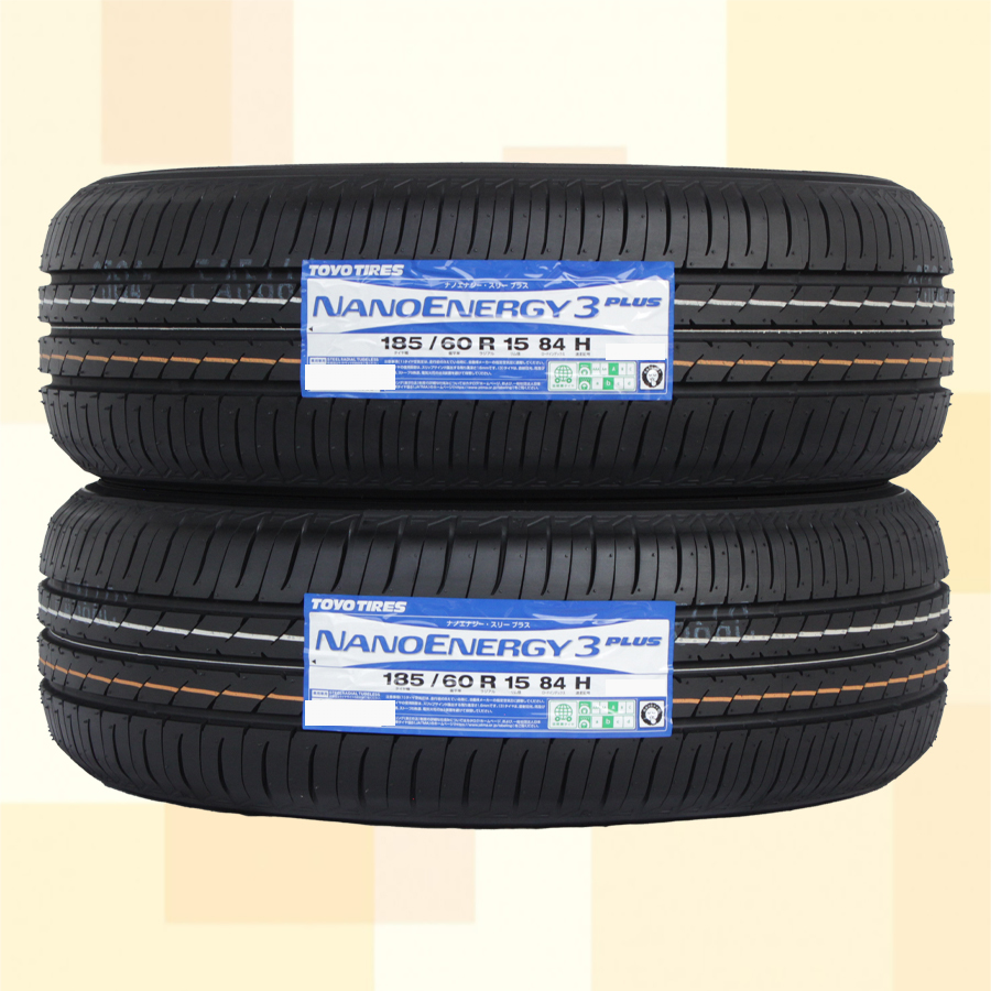 185/60R15 84H TOYO トーヨー ナノエナジー NANOENERGY3PLUS 23年製 正規品 送料無料 2本税込 16，040より 3